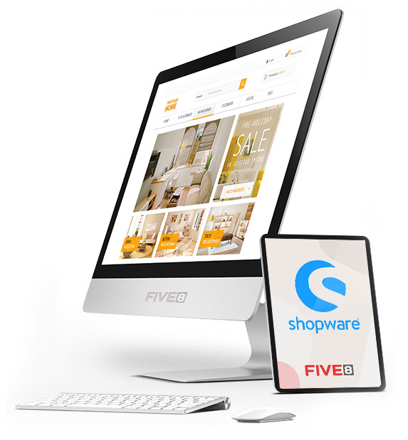 Shopware Agentur für Shopware 5 und Shopware 6 Onlineshop Erstellung und Einrichtung.